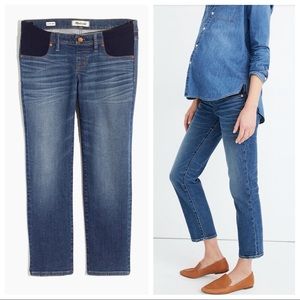 Madewell Maternity Classic Straight Jeans